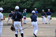 ２０１０年８月５日　森林公園野球場　通常練習